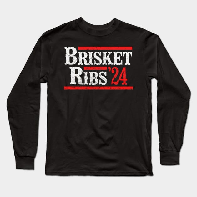 Brisket Ribs 2024 Long Sleeve T-Shirt by Etopix